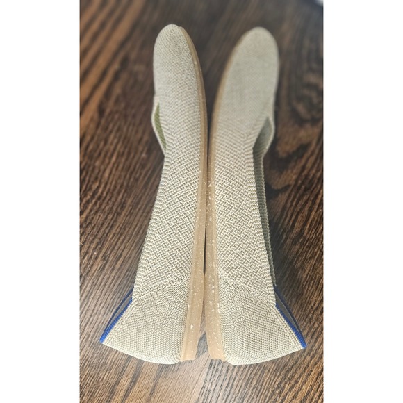 Rothy's The Flat Ballet Gold Slip On Round Toe Size 6 - Picture 7 of 9